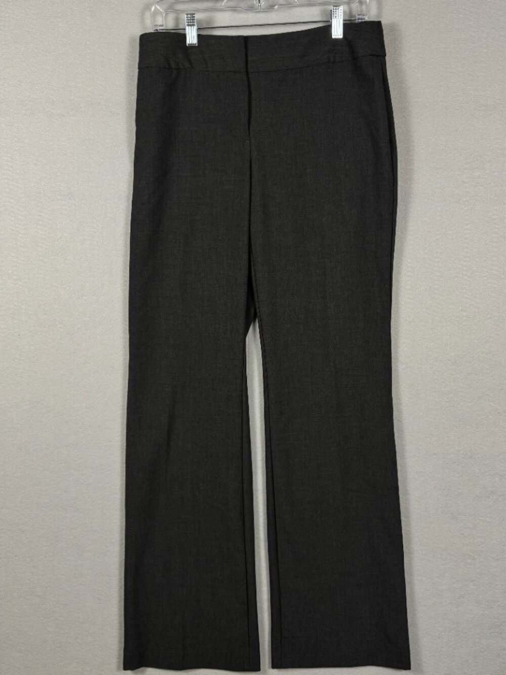 Style & Co Women’s Size 8 Dress Pants Charcoal Gray Stretch Straight Leg Career